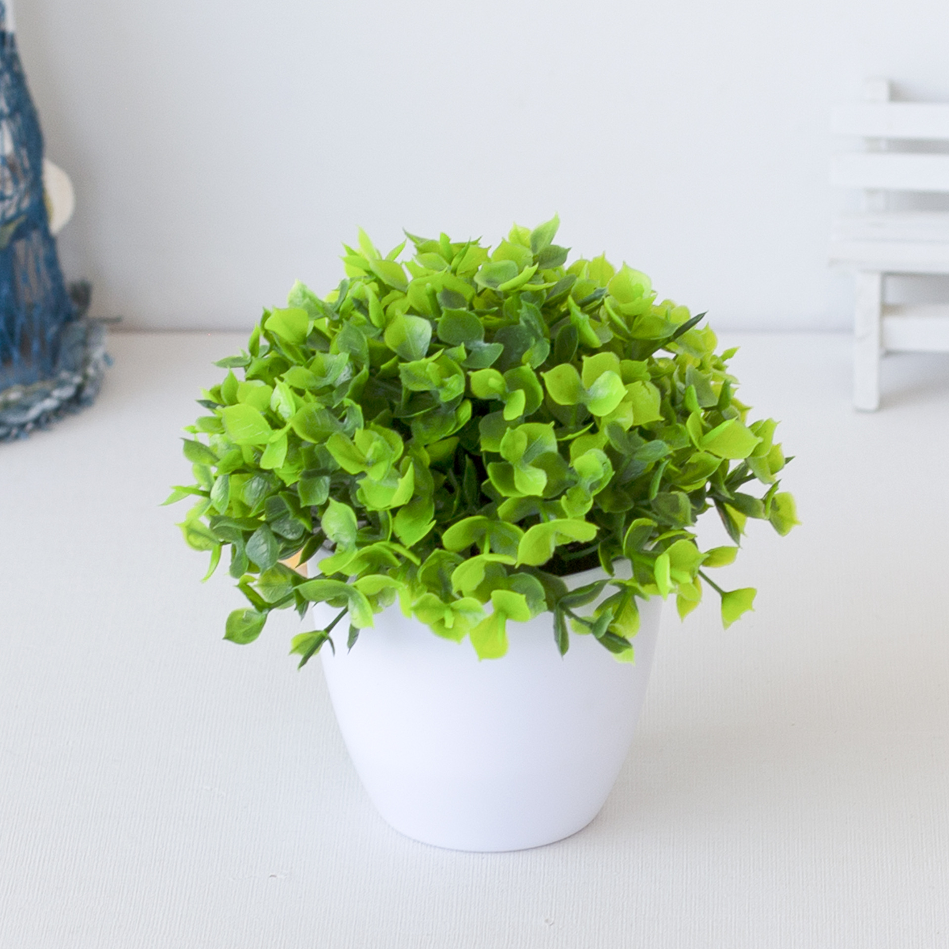 Simulation plant bonsai desktop artificial flower plant ornaments flower ball grass ball potted home decoration small pendulum