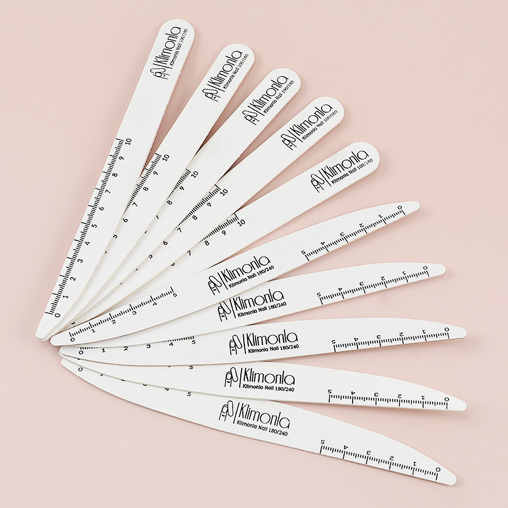 Nail Art Ultra-thin Sand Strip Mixed Knife-shaped Willow Leaf-shaped Wood Chip Nail Repair Polishing Washable Nail Art Shop Special