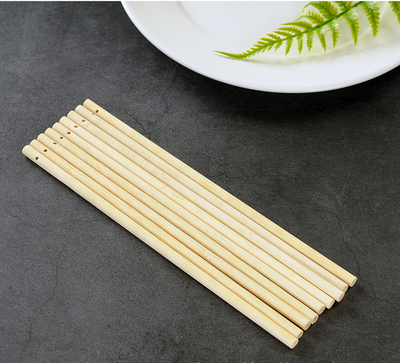 Origin supply diameter 6mm bamboo stick flat bamboo stick DIIY fan handle wig stick round material export quality