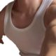Men's Vest Thickened Thick Threaded Vest 2*2 Men's American Sports Vest Hip-hop Slim Sweat Absorbing Base Shirt