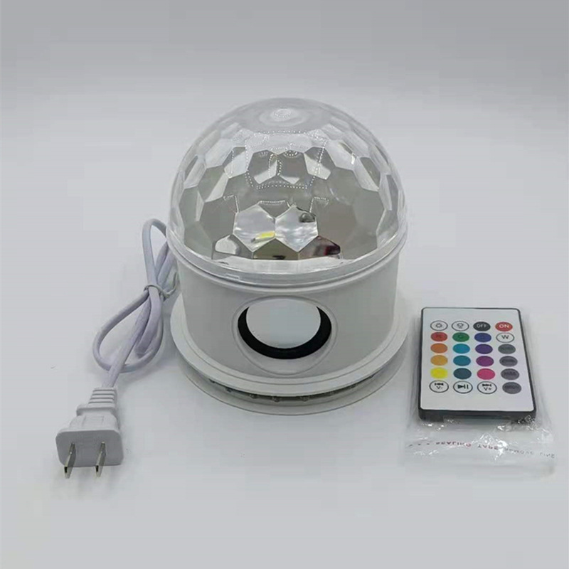 New small sun mushroom lamp LED Bluetooth Crystal music stage lamp starry sky dream magic ball lamp KTV atmosphere lamp