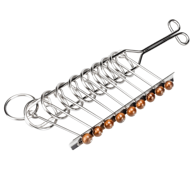 Educational toys nine-chain intelligence release 24-piece set full set of students and children's intelligence release iron ring buckle Luban lock