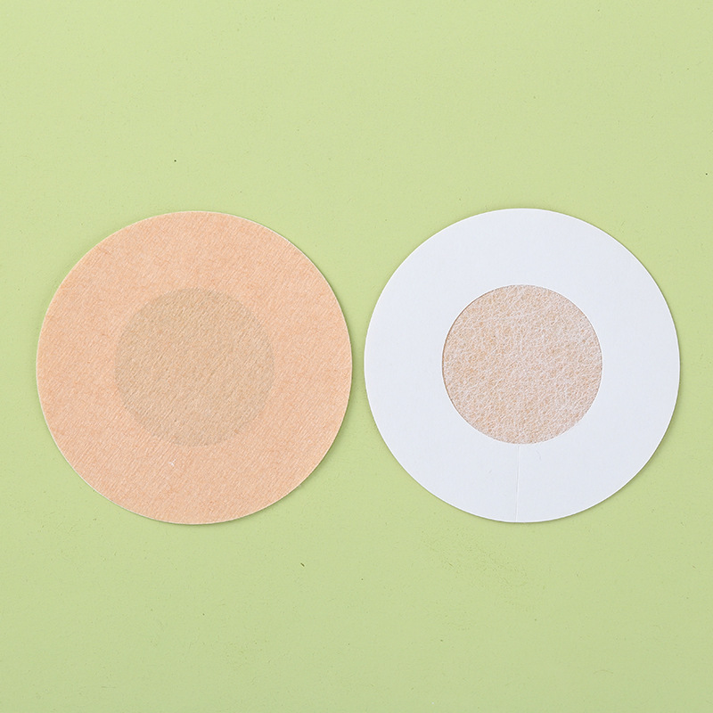 Disposable breast patch chest patch round plum blossom heart-shaped chest patch anti-running anti-bump nipple patch breathable non-trace chest patch