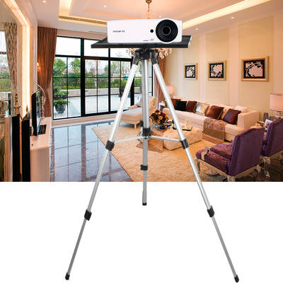 Cross-border projector flat tube tripod thickened folding adapter tray floor-standing home office notebook bracket