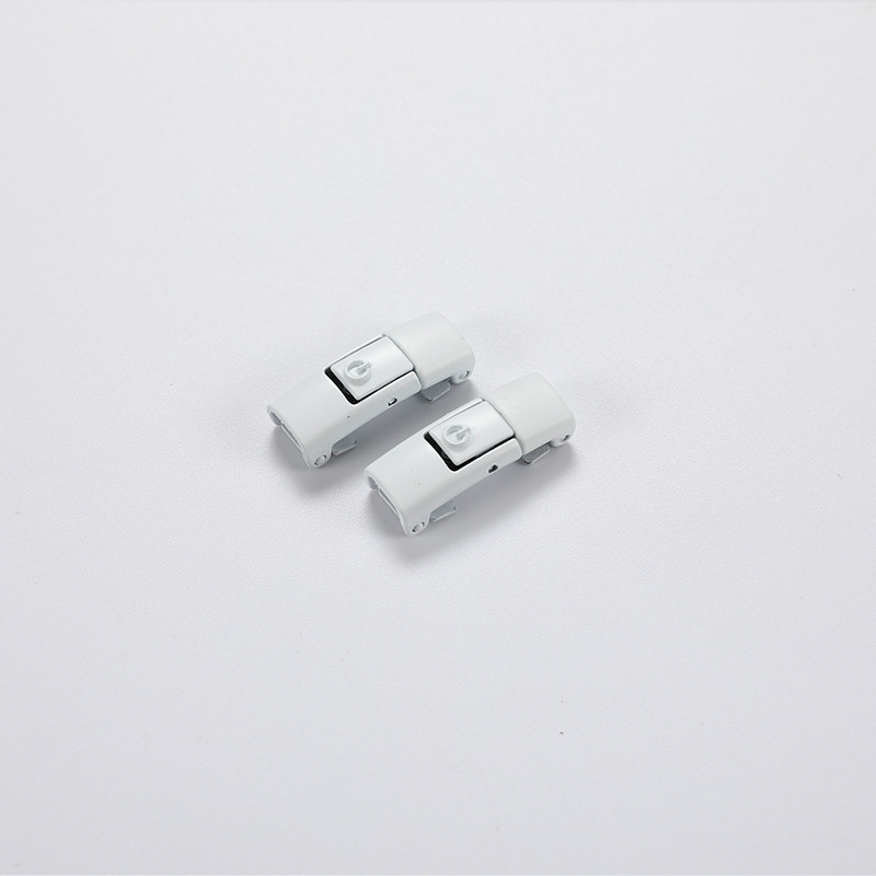 New one-button opening and closing lazy shoelace buckle metal tie-free shoe buckle shoe accessories elastic shoe accessories
