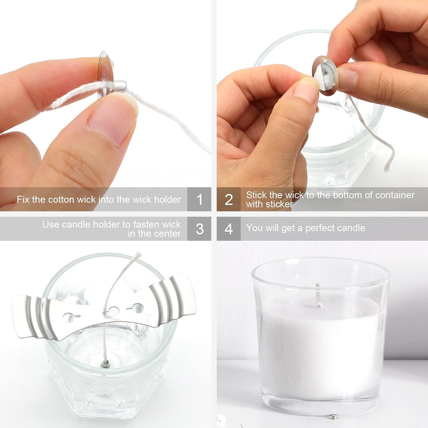 Long cotton woven candle wire set candle wick DIY handmade candle material making bag