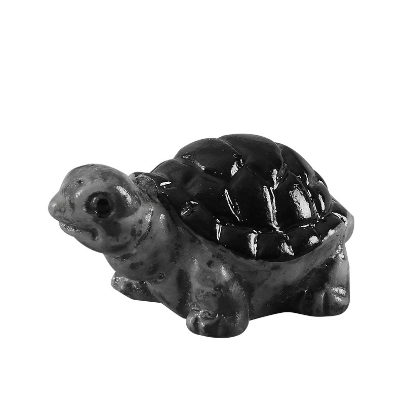 Moss micro landscape fish tank landscaping rockery fleshy Moss simulation small turtle Turtle Animal Marine mini ornaments