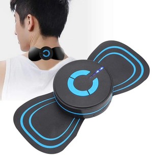 Cross-border Intelligent Cervical Spine Massage Sticker Pulse Portable Sticker EMS Mini Multifunctional Portable Pocket Massager