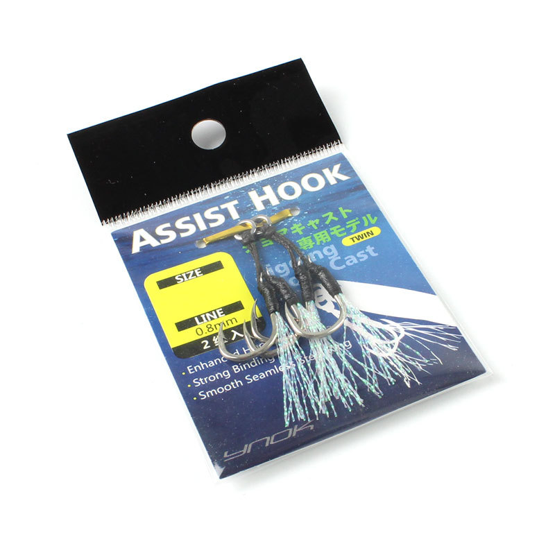 Bagged Shore cast iron hook Luya lead fish single and double hook Ishni fishing hook wholesale