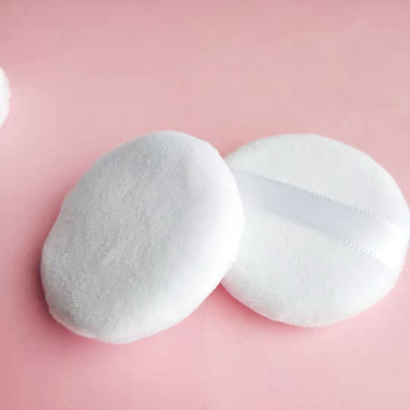 New super soft polyester cotton dry powder powder powder special beauty makeup puff ultrasonic pressing makeup