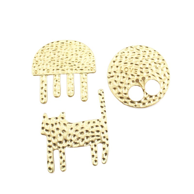 Japanese Yokawa Ming Series Foggy Gold Lotus Root Duck Pine Tree Three-dimensional Textural Clothing Accessories Female Qingdao Factory