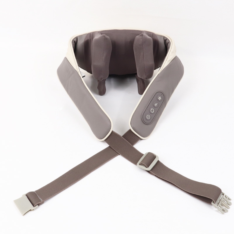 Cross-border new oblique muscle massager kneading shawl household cervical spine massager shoulder and neck multi-function neck hot compress