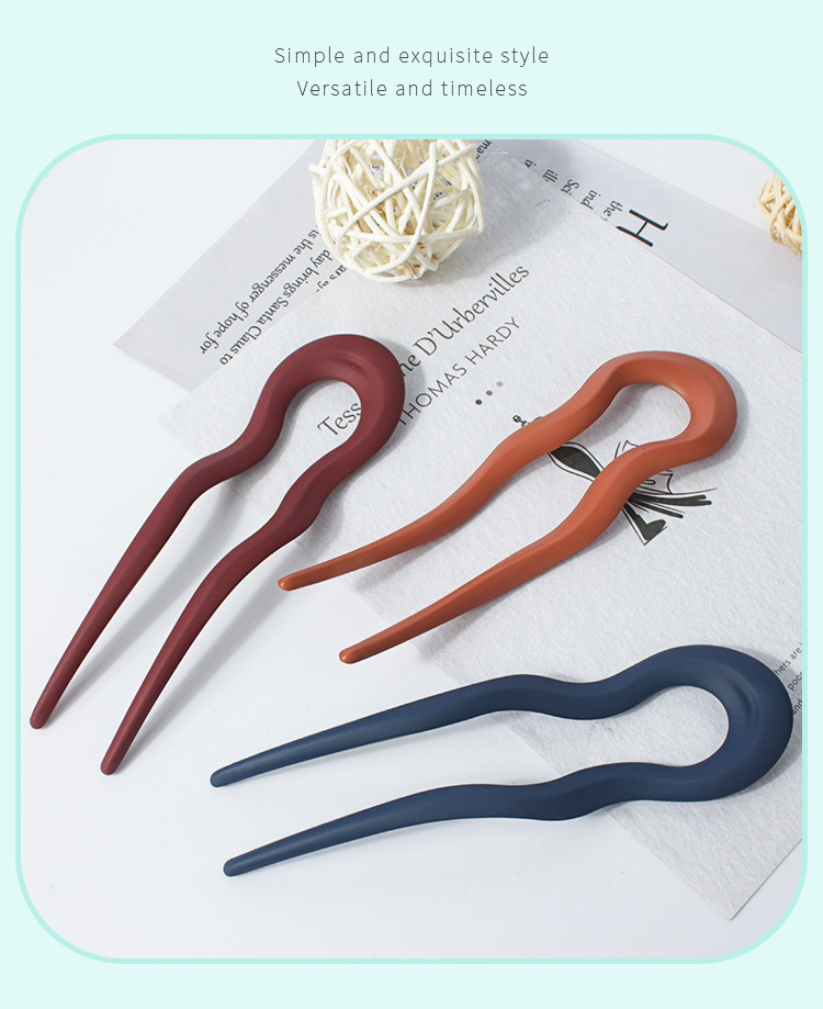 Fabrik direkt neue Koreanische version der U-förmigen clip matt styling friseur werkzeug feste rückseite der kopf haar gericht haar Artefakt_voghion.com