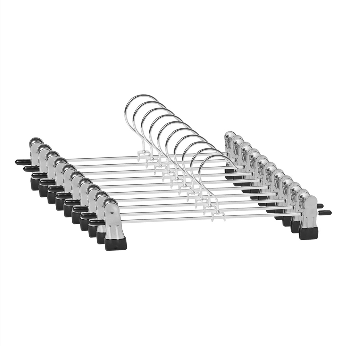 Steel wire strong pants clip drying pants rack seamless household skirt clip underwear clip underwear clip pants hanging factory direct sales