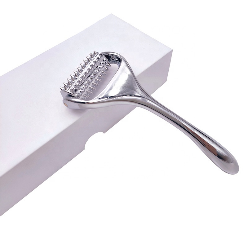 Cross-border 320 metal microneedle Roller massage stick facial beauty tools essence introduction instrument manufacturers wholesale