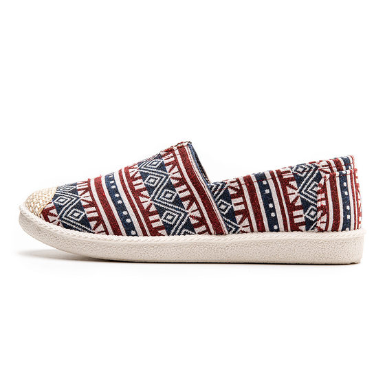 2024 low-top casual shoes old Beijing cloth shoes female mother soft bottom shoes canvas students wholesale small white shoes