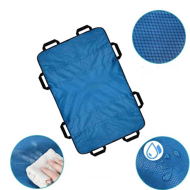 Cross-border patient handling turn-over shift mattress bed sheet for disabled paralyzed elderly movable bed sheet mattress
