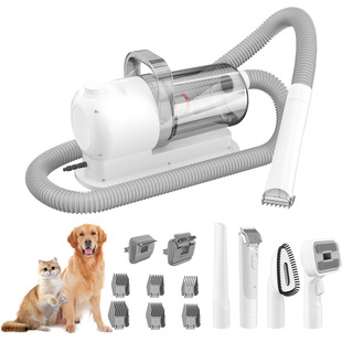 Cross-border multi-function pet hair cleaner dog vacuum suit all-in-one beauty pet vacuum cleaner hair clipper