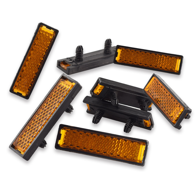 Pedal reflector mountain bike pedal warning light night pedal reflector pedal accessories riding equipment
