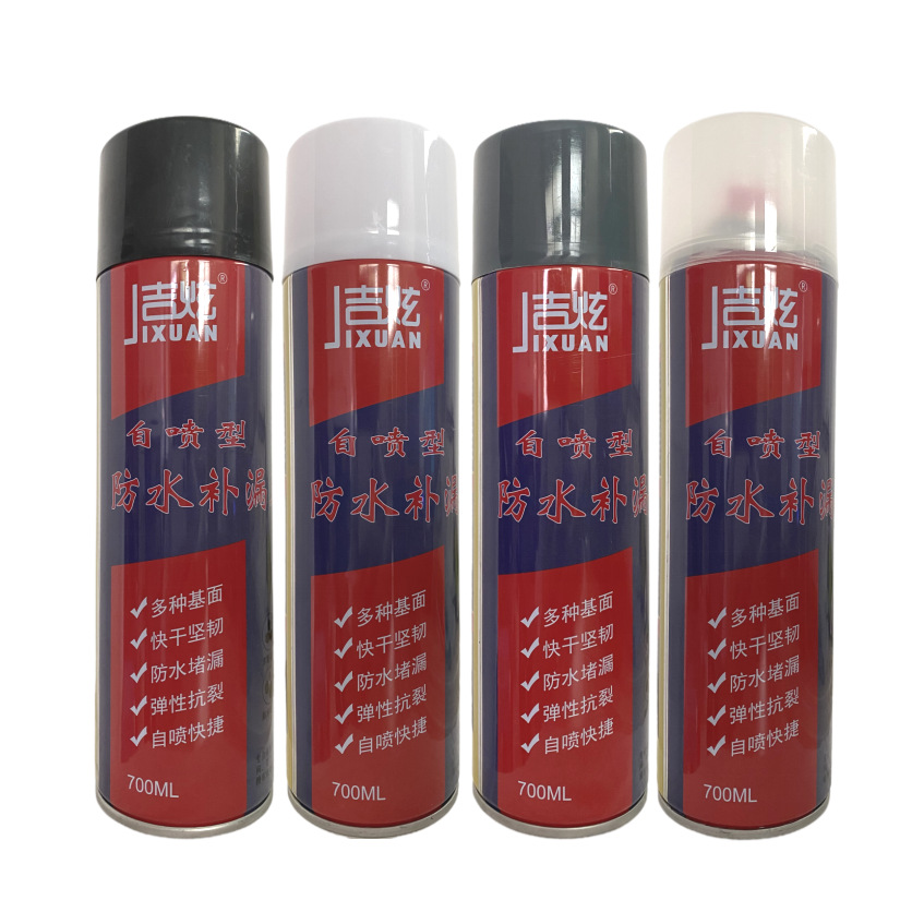 Jixuan Waterproof Leakage Spray Self-Spray Roof Polyurethane Material Exterior Wall Roof House Leakage Plugging King Spray