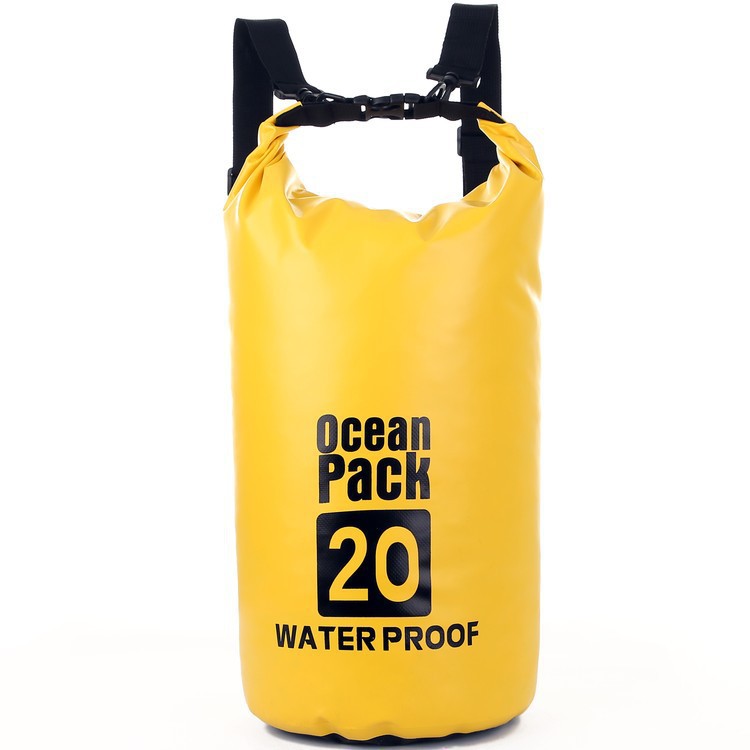Factory Direct PVC Waterproof Bucket Bag Summer Camping Drift Tracing Bag Beach Waterproof Bag Single and Double Shoulder Waterproof Bag