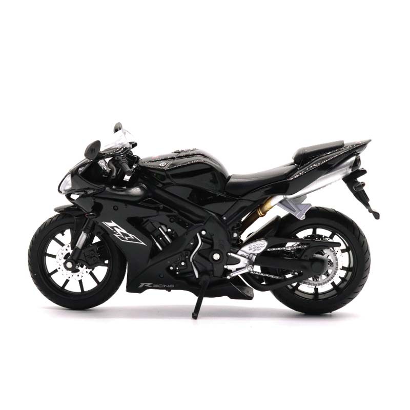 Cross-border 1:12 Yamaha alloy motorcycle model children's toy car decoration sliding car model boy toy