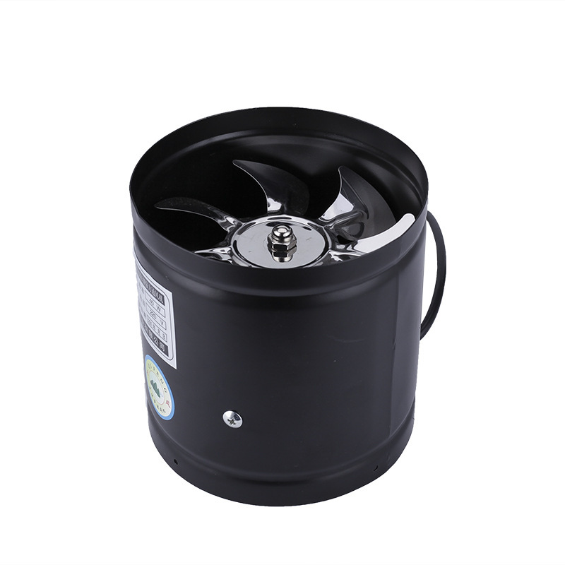 Supply pure copper axial flow fume exhaust ventilator two-way straight fan high speed ventilator