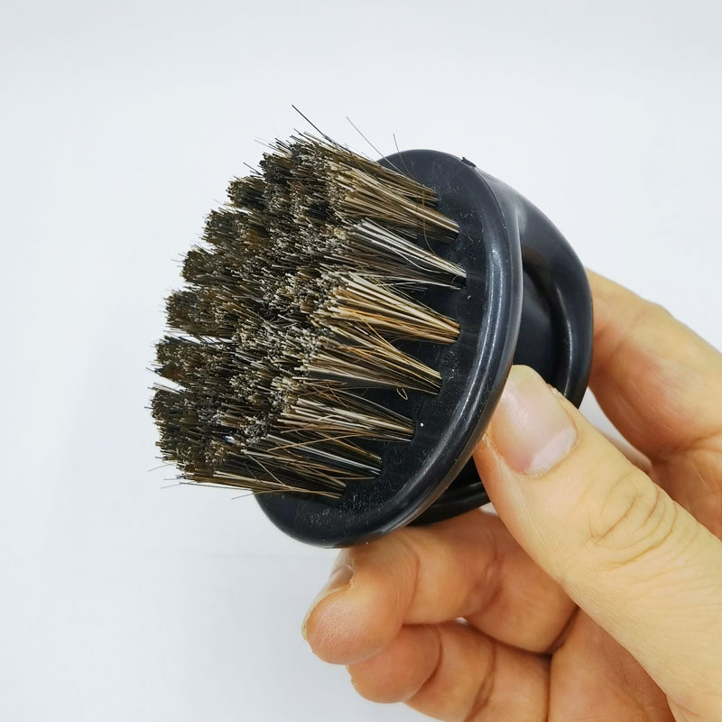 Vintage oil hair comb beard brush beard modeling comb care cleaning bristle hair brush ring brush broken hair cleaning brush