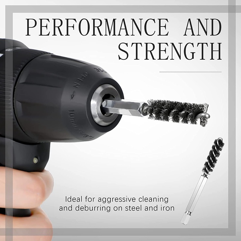 Cross-border new golf club brush hex bar wire brush stainless steel wire brush rust removal brush golf accessories