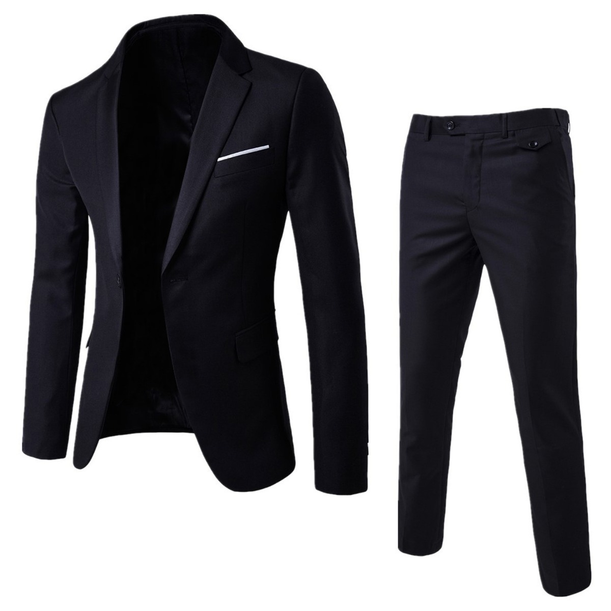 2023 new wedding bridegroom best man wear two-piece suit men's casual suit two-piece suit plus pants