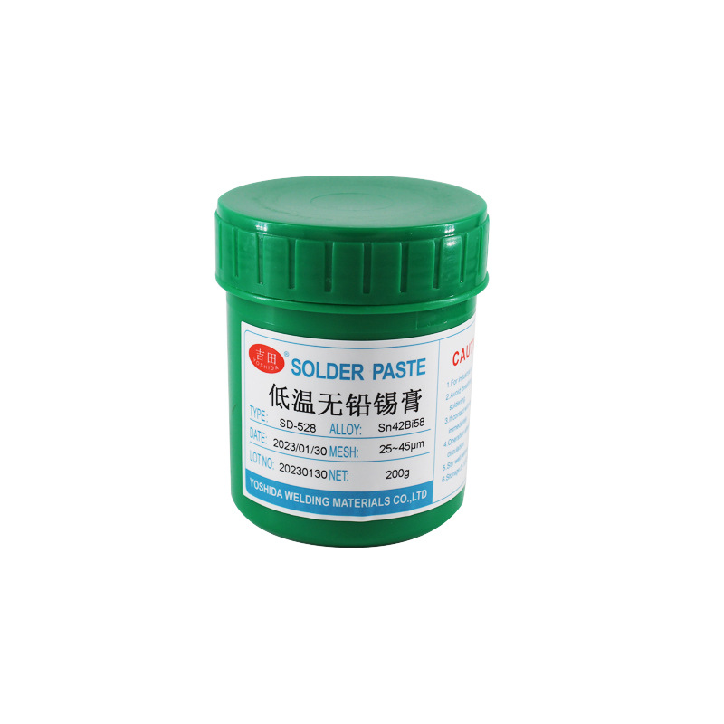 Yoshida supplies low temperature leadfree solder paste for LED special