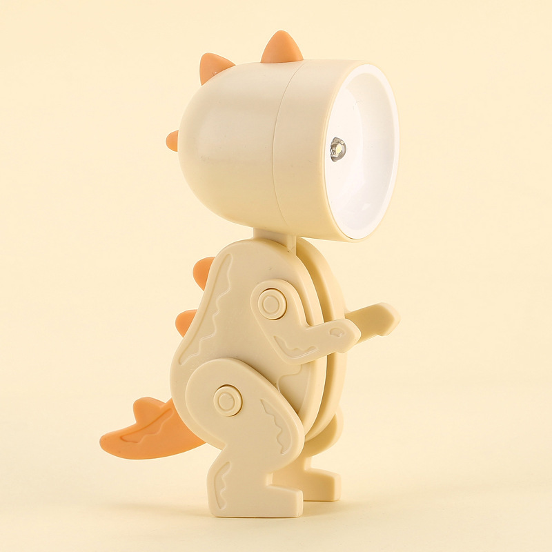 New mini table lamp creative DIY night light led adorable desktop cartoon dinosaur ornaments ins student gift