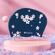 Blue Flower Sea (Long Hair Cap-Ladies Only)