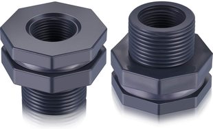 Outus2 PVC partition fittings water tower connector for rain bucket aquarium water tank 3/4 1/2 1 inch