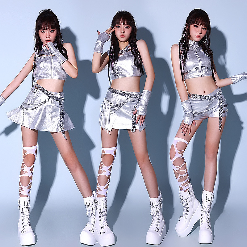 Jazz Dance Costume 2024 New suit Sexy Sweet Cool Dance Costume Korean Dance Costume kpop Women's Singing Costume