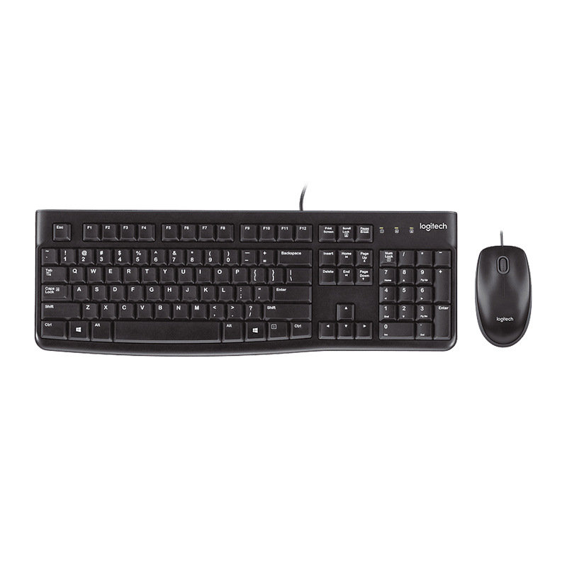Distribution Logitech MK120/MK200 Wired Keyboard Mouse suit Desktop USB Keyboard Mouse suit Splash-proof