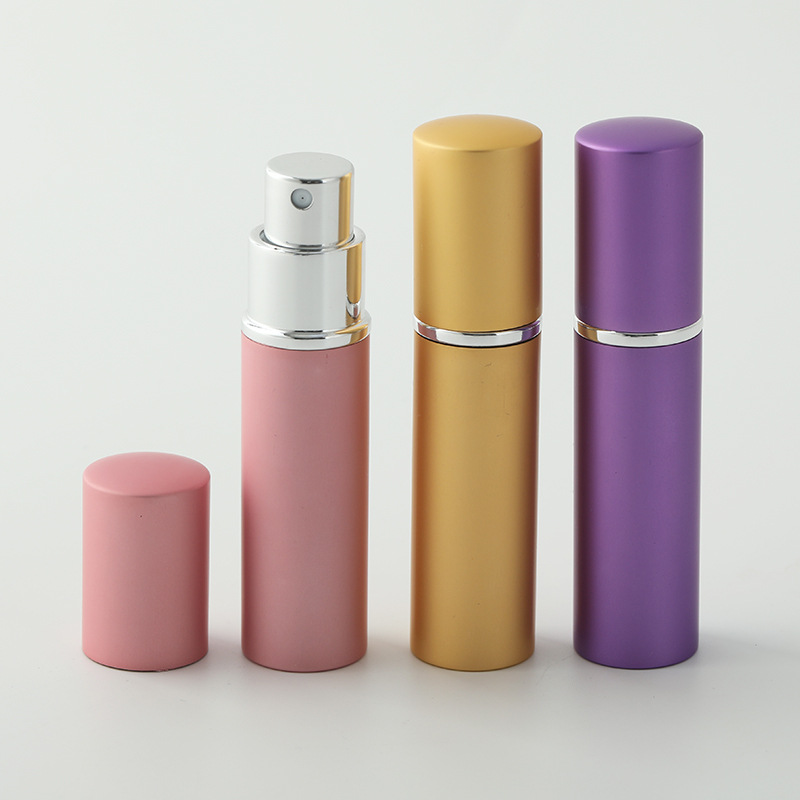 Perfume Bottled 10ml Flat Head Portable Travel Glass Spray Empty Bottle Essential Oil Sample Spray Bottle
