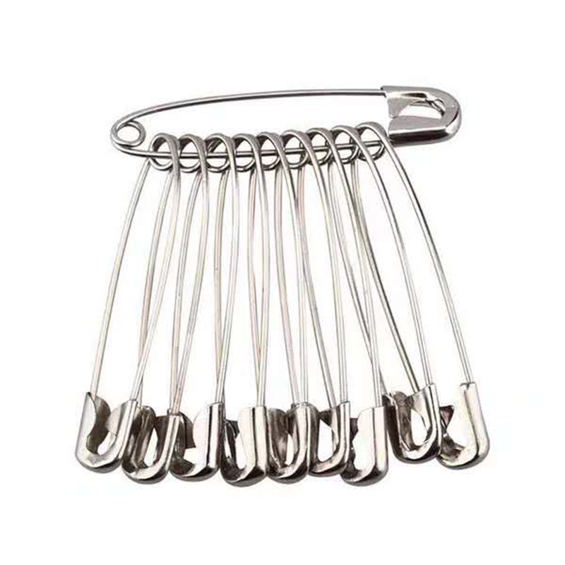 Old-fashioned safety pin fixed clothes clasp small/large/oversized paperclip buckle accessories creative