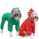 Big Dog pet golden retriever husky French bucket Labrador Teddy Cat four-legged raincoat waterproof outdoor supplies