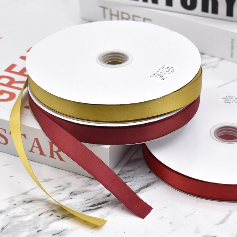 1.5cm Color Ribbon Ribbon Ribbon Decorative Ribbon Clothing Accessories Tying Rope Gift Box Ribbon Fabric Rope Belt