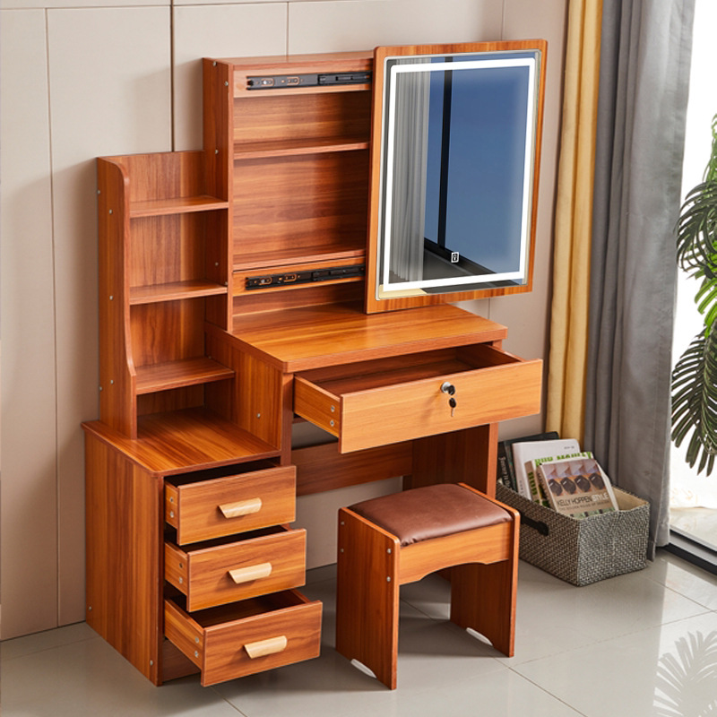 Dressing table Dressing table bedroom simple storage cabinet all-in-one small Dressing table mini Dressing table