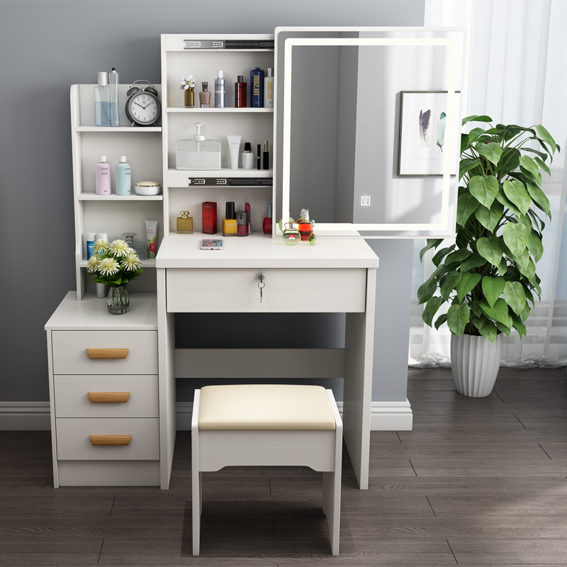 Dressing table Dressing table bedroom simple storage cabinet all-in-one small Dressing table mini Dressing table