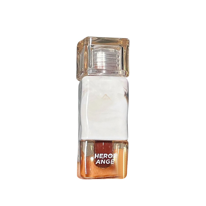 HERORANGE ~ Light Dew thick mirror lip glaze not easy to touch cup Thai milk coffee Water Light Crystal frozen lipstick lip gloss female