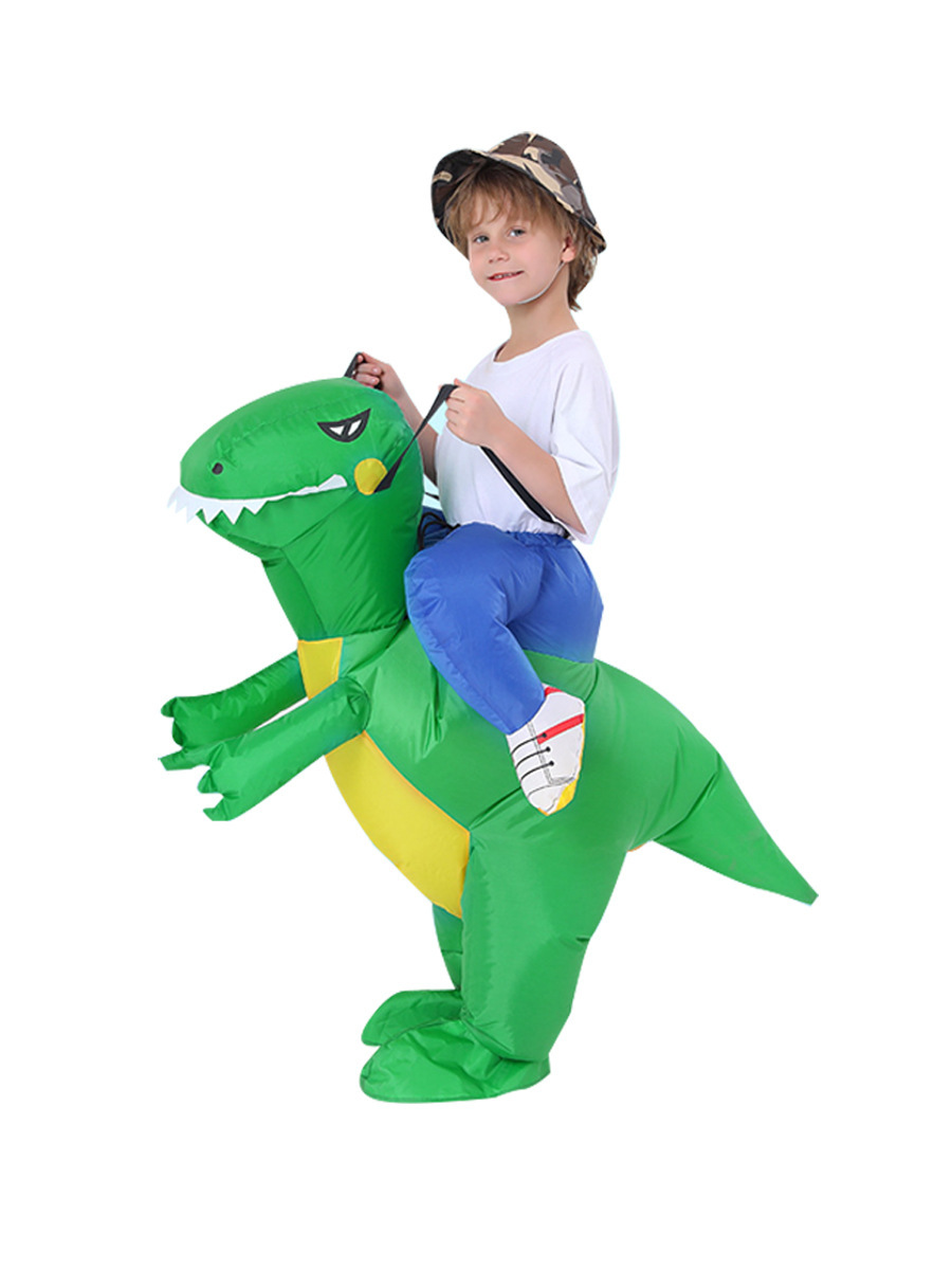 Christmas New Year's Day party Annual Meeting Halloween kindergarten performance costume dinosaur inflatable clothes children's riding doll