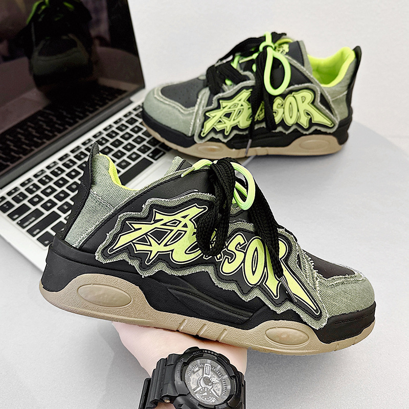 Niche Design Men's Shoes New Bread Shoes Casual New National Fashion Brand Torre Shoes Sports Skate Shoes Live