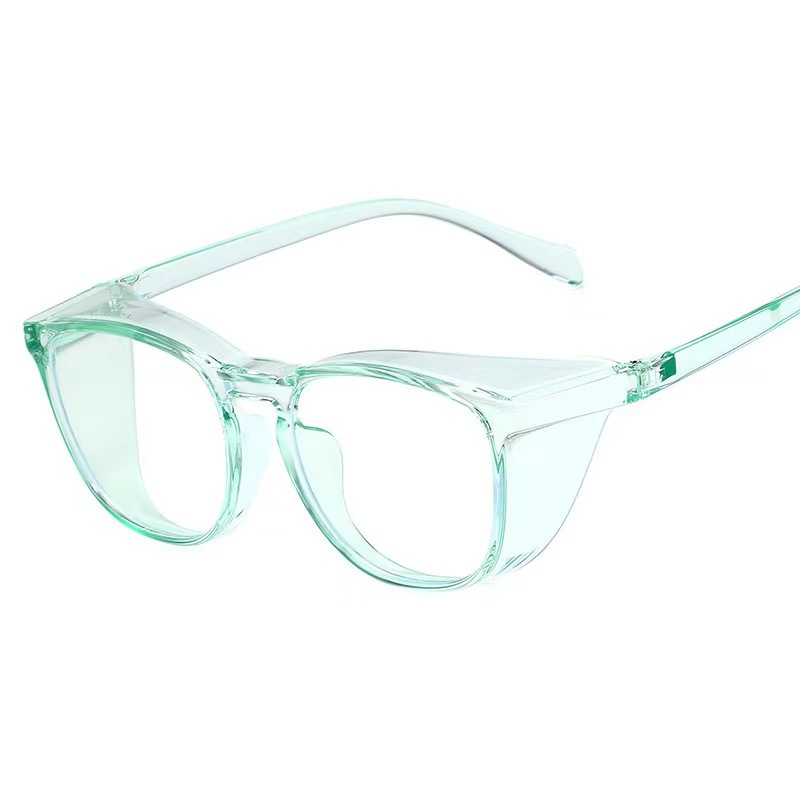 Amazon new anti-blue anti-pollen goggles anti-fog anti-sand anti-dust goggles HD flat glasses