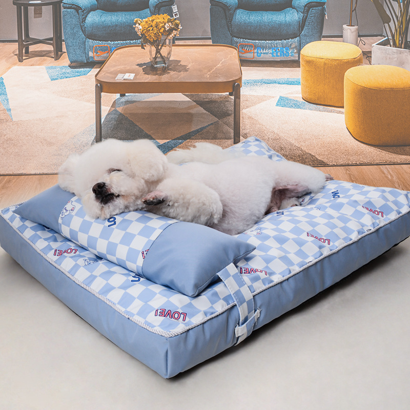 Removable and washable kennel summer cat nest four seasons Universal Pet Mat dog mat sleeping mat pet supplies