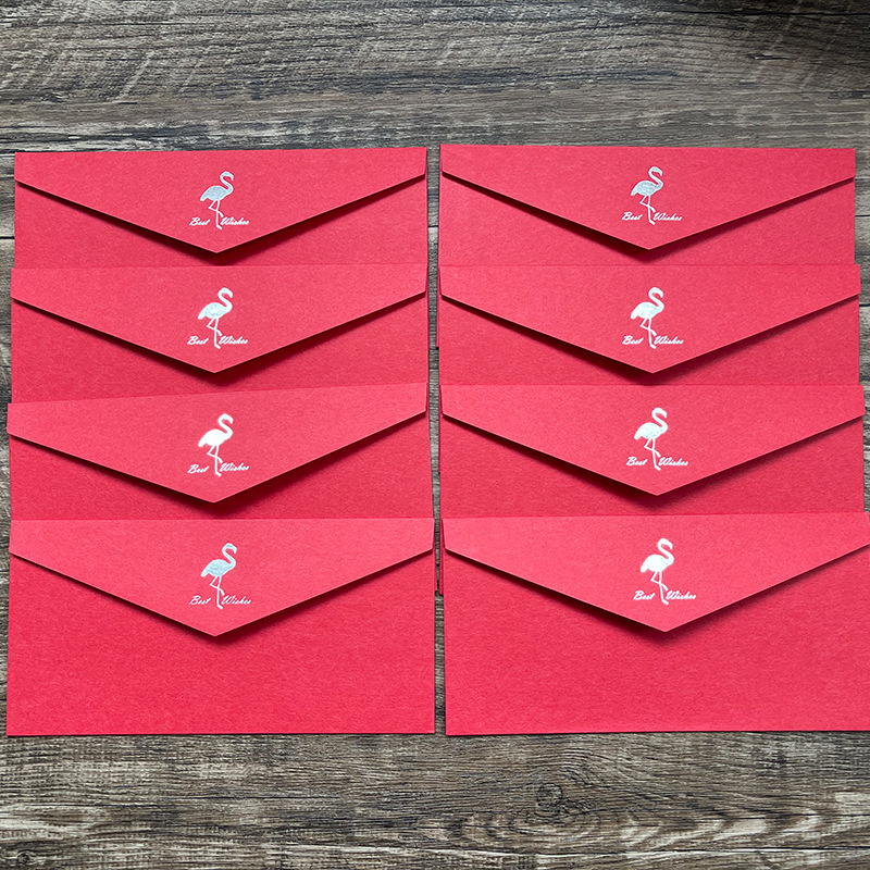 Bronzing Envelope Letter Paper Western-style Business Invitation Cowhide Retro Style Wedding Thickened No.5 3 Envelope Invitation Card Wholesale