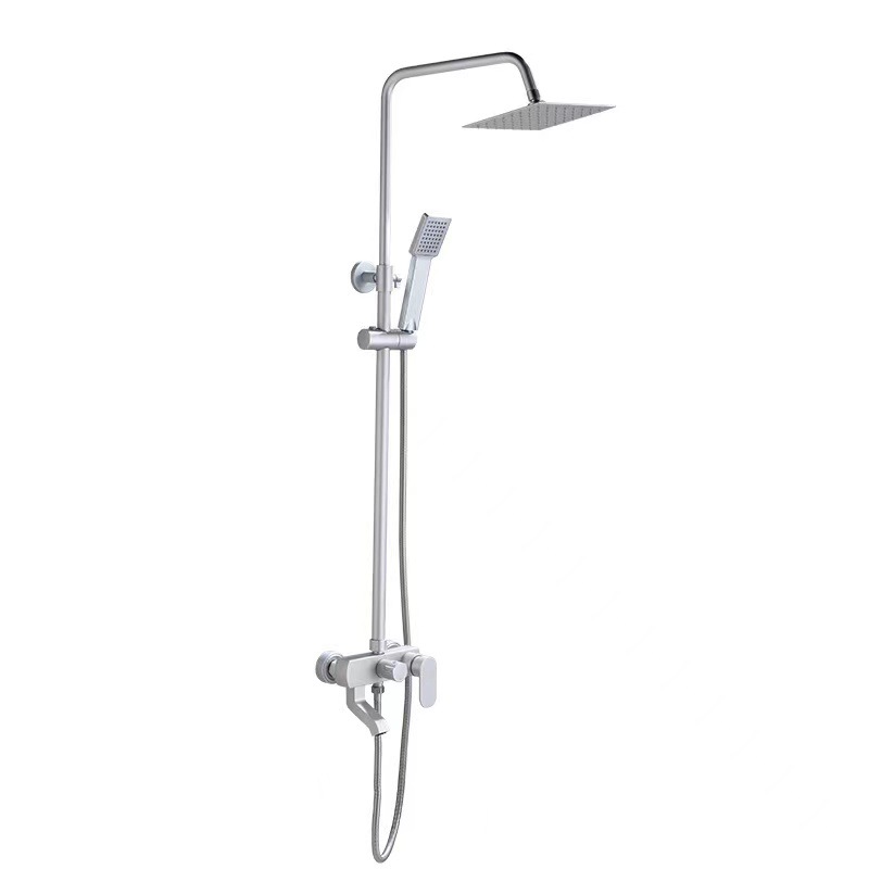 Simple Golden Space Aluminum Shower suit Cross-border Showerhead Shower Shower Shower Body