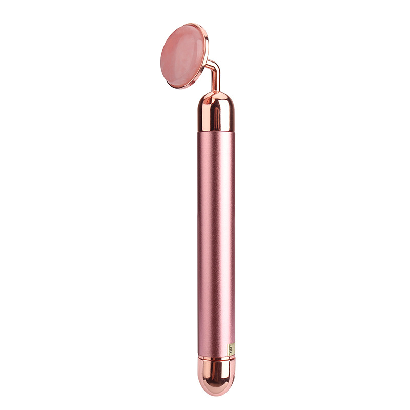 Gold bar natural powder Crystal Jade lifting shrink pores facial electric Beauty Bar massager beauty instrument spot